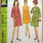 McCall's 8624  Misses Dress, Top and Skirt Vintage 60s Sewing Pattern