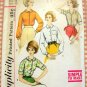 Misses Blouse Vintage 60s Sewing Pattern Simplicity 4606