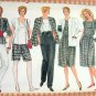 Mix and Match Wardrobe Vintage 80s Vogue Sewing Pattern 8617  Bust 36" - 40"