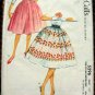 50s Bouffant Skirt Vintage Sewing Pattern McCalls 5296
