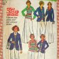 Misses' Pants, Skirt, Pullover Top and Unlined Jacket Vintage Sewing Pattern Simplicity 7930