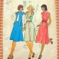 Misses' 70s Dress, Skirt and Top Vintage Sewing Pattern Simplicity 7350