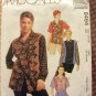 Plus Size Misses Shirt 90s Vintage Sewing Pattern McCalls 8464