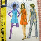 McCall's 2466 Misses Petite Dress, Jumper and Pants Vintage 70s Sewing Pattern