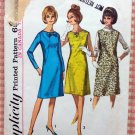Juniors A-Line Dress or Jumper Vintage 60s Sewing Pattern Simplicity 5741