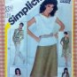 Mix and Match Wardrobe Vintage 80s Simplicity Sewing Pattern 5481 Bust 38"