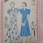 Misses 30s Evening Gown, Housecoat or Dress Vintage Sewing Pattern Advance 1822