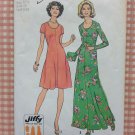 Plus Size 70s Maxi Dress Vintage Sewing Pattern Simplicity 7030