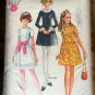 Mod 60s Teen Dress Vintage Sewing Pattern Simplicity 7732