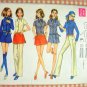 Misses Shorts, Skirt, Blouse & Pants Vintage 70s Pattern Butterick 5705