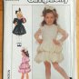 Simplicity 8367 Girl's Dresses Vintage 80s Sewing Pattern