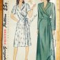 40s Vintage Sewing Pattern Housecoat or Robe Simplicity 1799