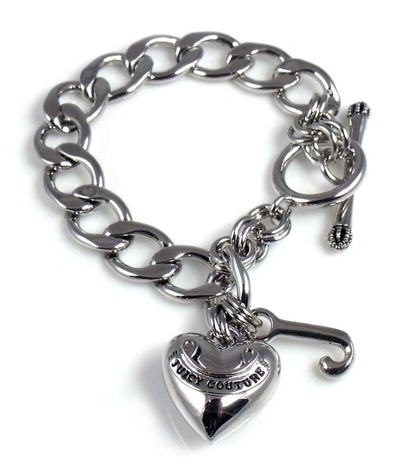 Juicy Couture Jewelry Silver Starter Charm Bracelet