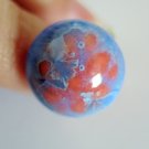 LOOK, it's icing up--- porcelain crystalline round finger ring by C.C.