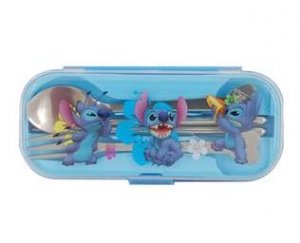 Cute Stitch Tableware Set (Blue)