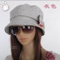 Bowknot With Diamond Hat Grey
