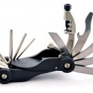 14 in 1Mini Pocket Steel Multi-tool Bike Repair Kit