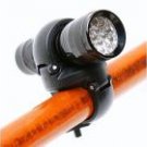 Bike Bicycle Waterproof Flashlight Torch 14-LED