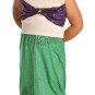 Little Princess Ariel Mermaid Large Size Age 5-7, Size 6-8, total length 37"