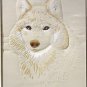 WHITE WOLF- candlewicking