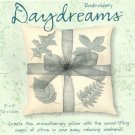ANTIQUE BLUE LEAVES (aromatherapy pillow) - embroidery