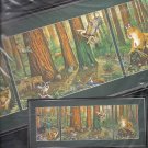 WOODLAND GATHERING - crewel