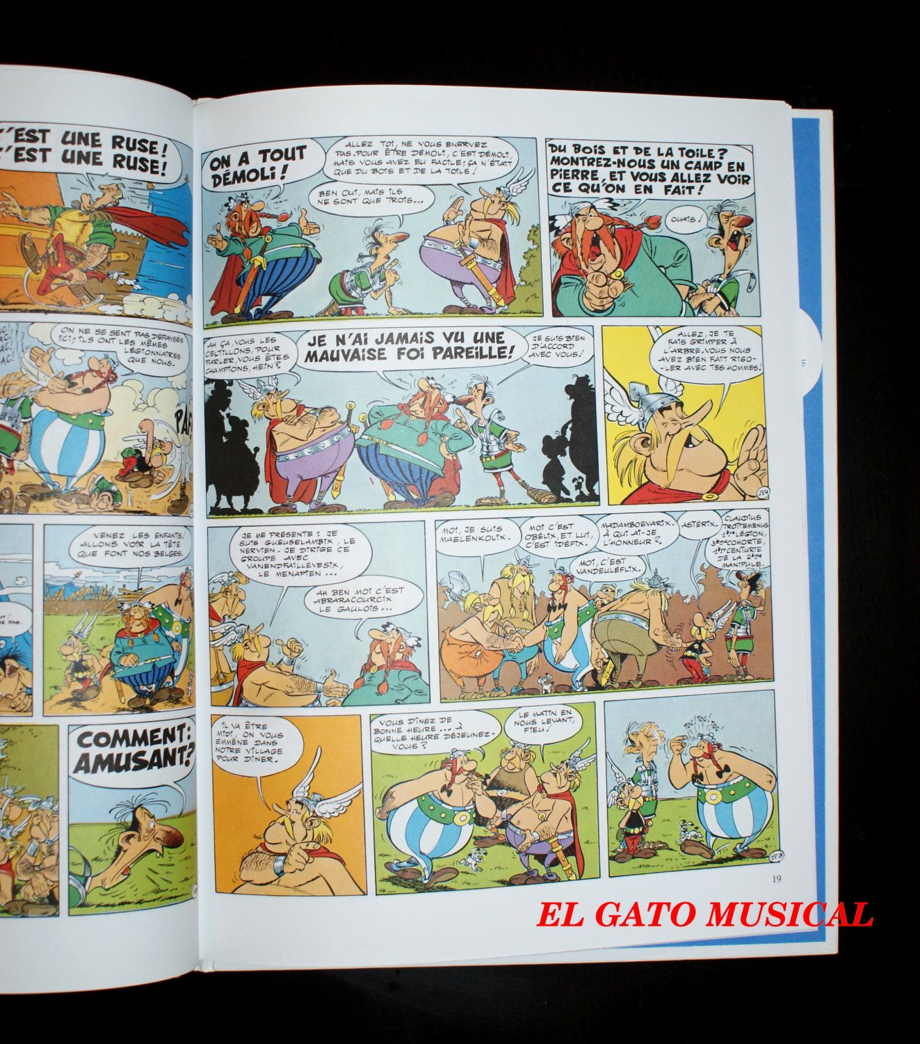 ASTERIX CHEZ LES BELGES Goscinny / Uderzo Comic Album in French
