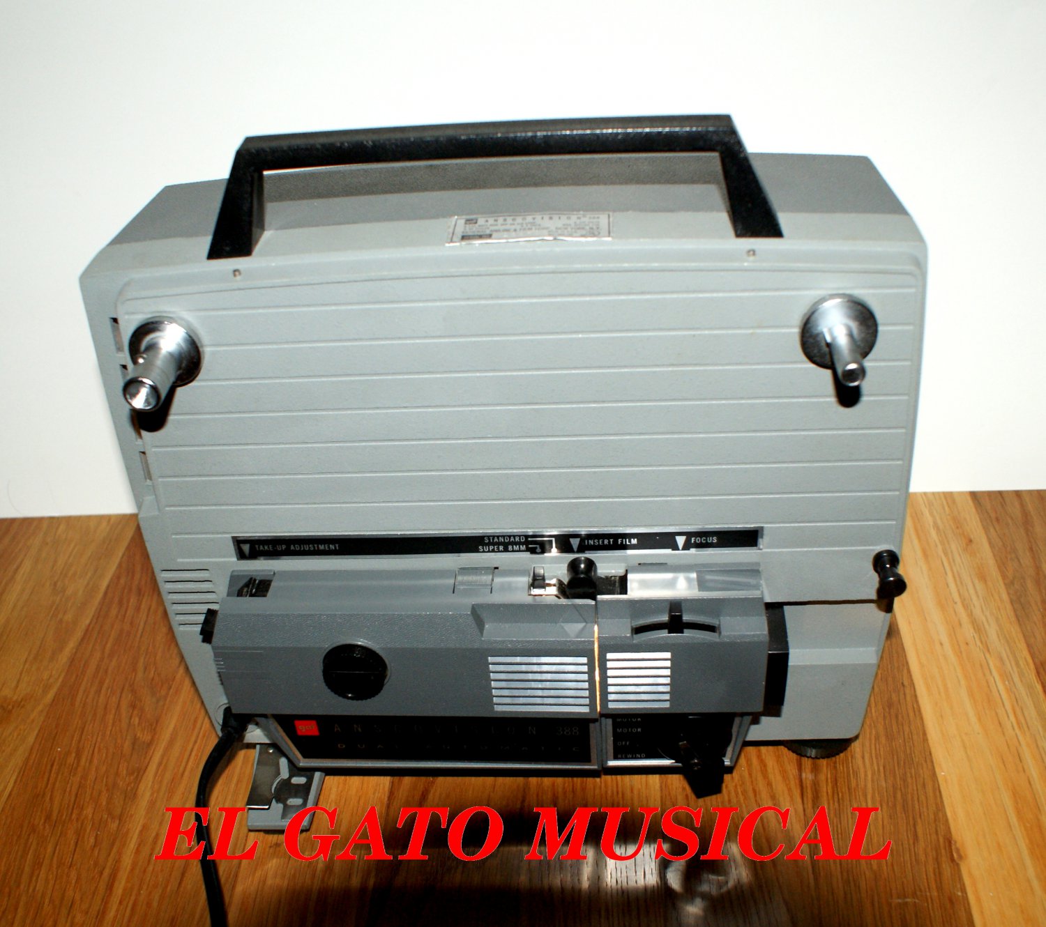GAF ANSCOVISION 388 DUAL AUTOMATIC PROJECTOR DUAL 8mm / Super 8mm