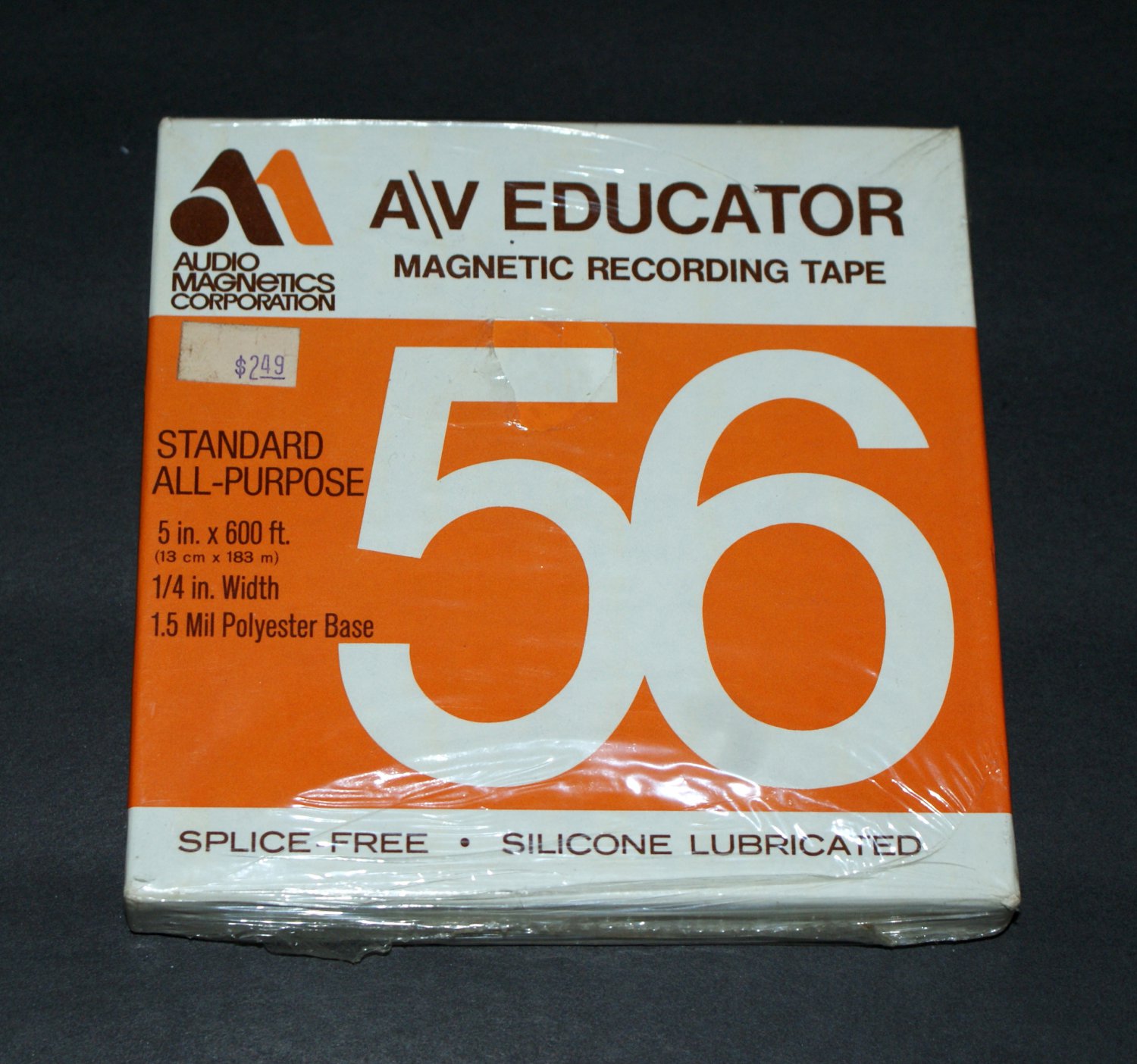 A\V EDUCATOR 56 RECORDING TAPE by AUDIO CORP. 1/