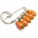 Fun Wood Russian Doll Charm Pin
