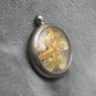 Unique Framed Shell Starfish Pendant Charm