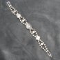 Pretty 1940s Rhinestone Bracelet 3
