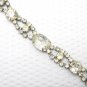 Pretty 1940s Rhinestone Bracelet 3