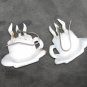 Bright Enamel Coffee Cup Earrings