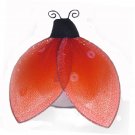 4"" Red Glitter Ladybug - nylon hanging ceiling wall baby nursery room wedding decor decoration deco