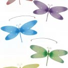 24"" Pink Purple Yellow Blue Green Sparkle Dragonfly Mobile - nylon hanging ceiling wall baby nurser