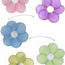 24"" Pink Purple Yellow Blue Green Single Layer Flower Mobile - nylon hanging ceiling wall baby nurs