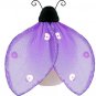 4"" Purple Glitter Ladybug - nylon hanging ceiling wall nursery bedroom decor decoration decorations