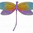 10"" Purple Rainbow Dragonfly - nylon hanging ceiling wall nursery bedroom decor decoration decorati
