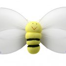 5"" Yellow Smiling Bumble Bee - nylon hanging ceiling wall nursery bedroom decor decoration decorati
