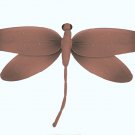 10"" Brown Pink Swirl Dragonfly - nylon hanging ceiling wall nursery bedroom decor decoration decora