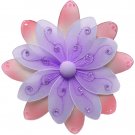 6"" Purple & Pink Two-Tone Daisy Flower - nylon hanging ceiling wall nursery bedroom decor decoratio