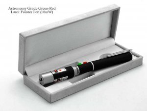 Astronomy Grade Green-Red Laser Pointer   Item #64ASCVKW-G295