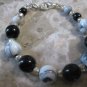 Round Black & White Bracelet