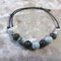 Grey & Brown Round Bracelet