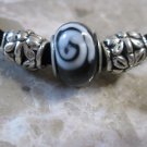 Twisted Circle Velvet Necklace