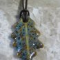 Ceramic Leaf Necklace