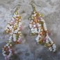 Beaded Gold Earrings
