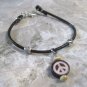 Peace Sign Charm Bracelet