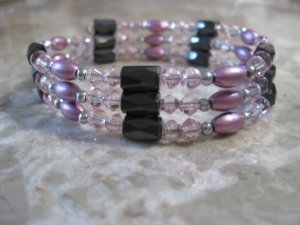 Magnetic Bracelet (Purple)